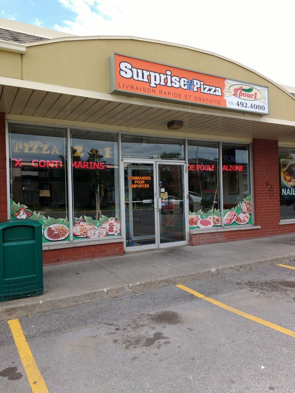 Surprise Pizza | 1276 Boulevard des Seigneurs, Terrebonne, QC J6W 4Z1, Canada | Phone: (450) 492-4000