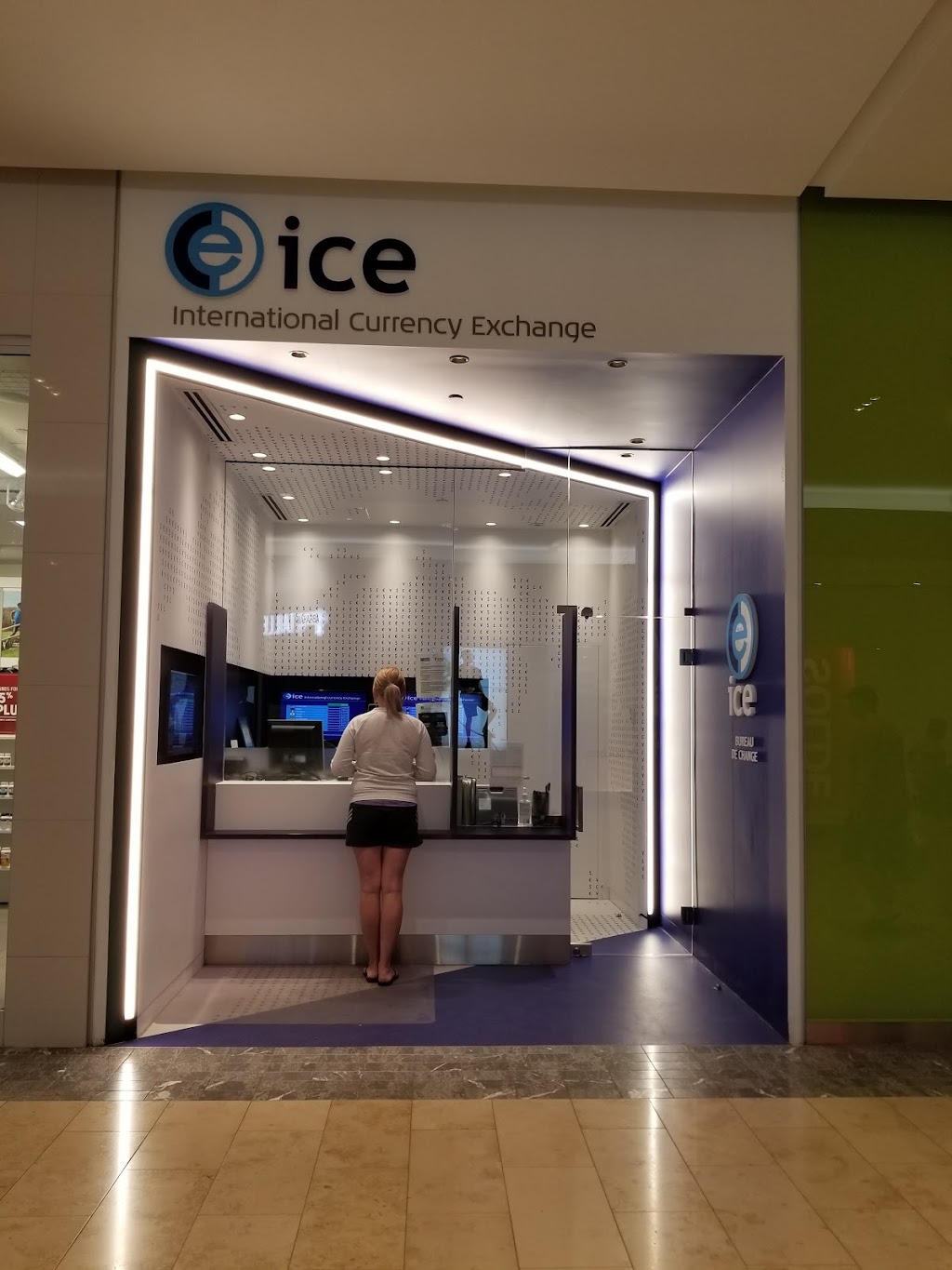 ICE International Currency Exchange - Point de collecte | 5401 Bd des Galeries, Québec, QC G2K 1N4, Canada | Phone: (418) 623-5828