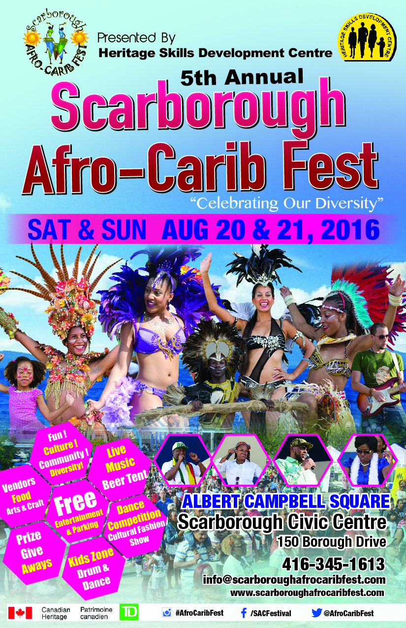 9th Annual Afro Carib Fest | Thompson Park, 1005 Brimley Rd, Scarborough, ON M1P 3E9, Canada | Phone: (416) 345-1613