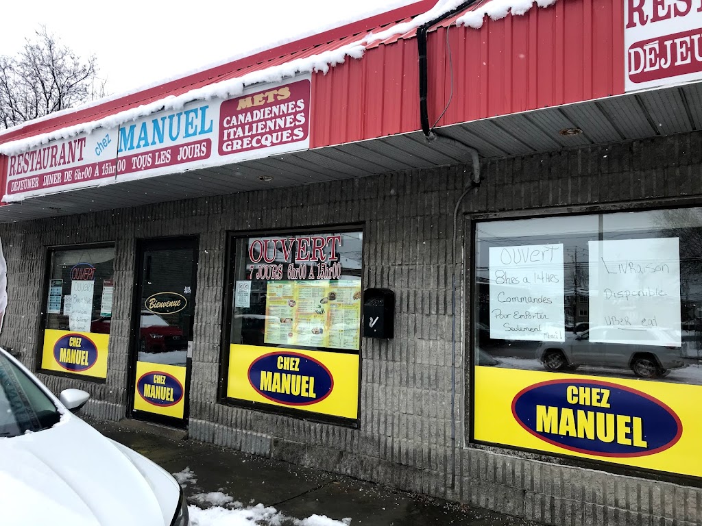 Restaurant Chez Manuel Inc | 3993 Grande Allée, Saint-Hubert, QC J4T 2W1, Canada | Phone: (450) 445-1515