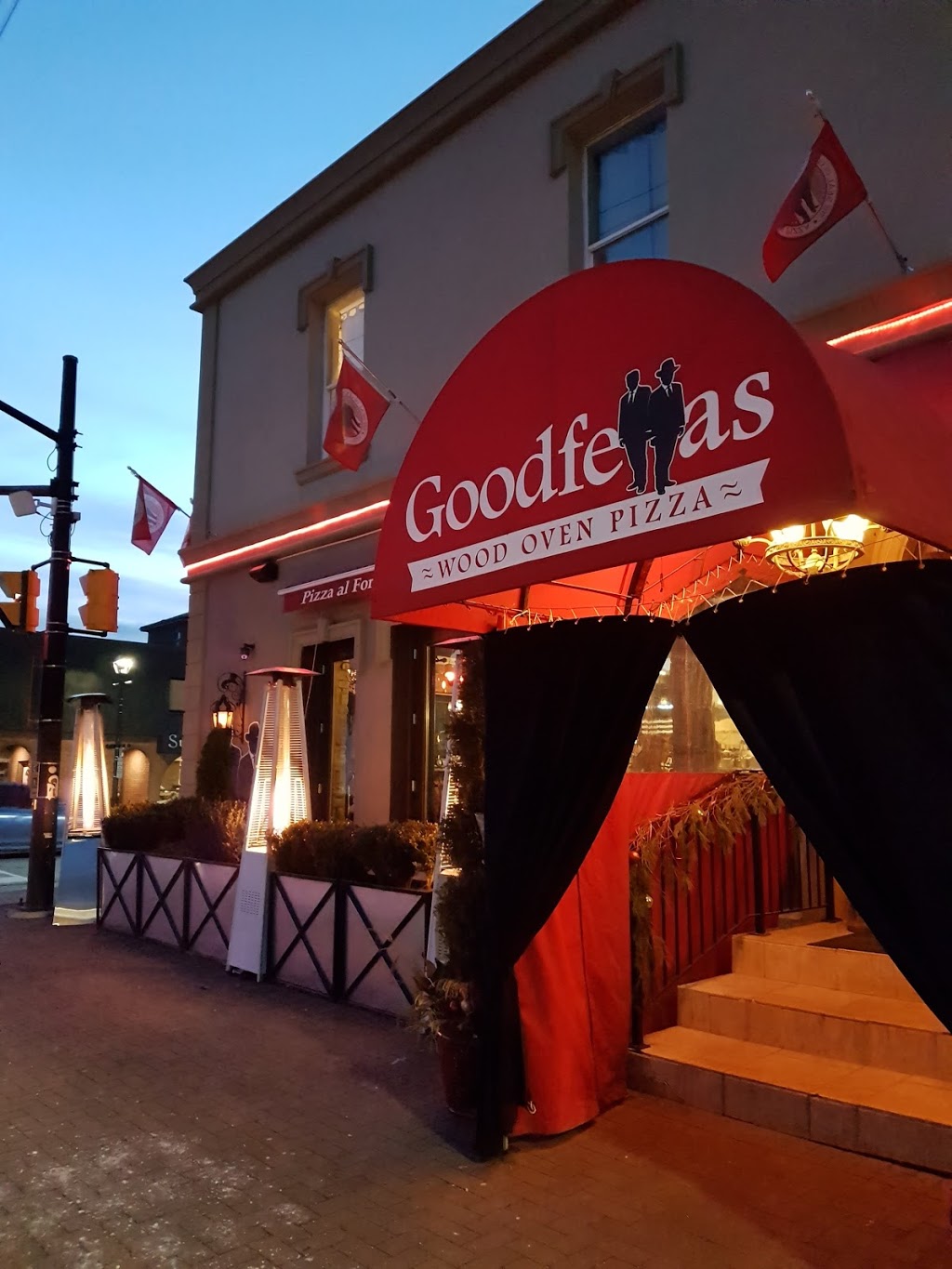 Goodfellas Wood Oven Pizza | 209 Queen St S, Mississauga, ON L5M 1L4, Canada | Phone: (855) 433-5527