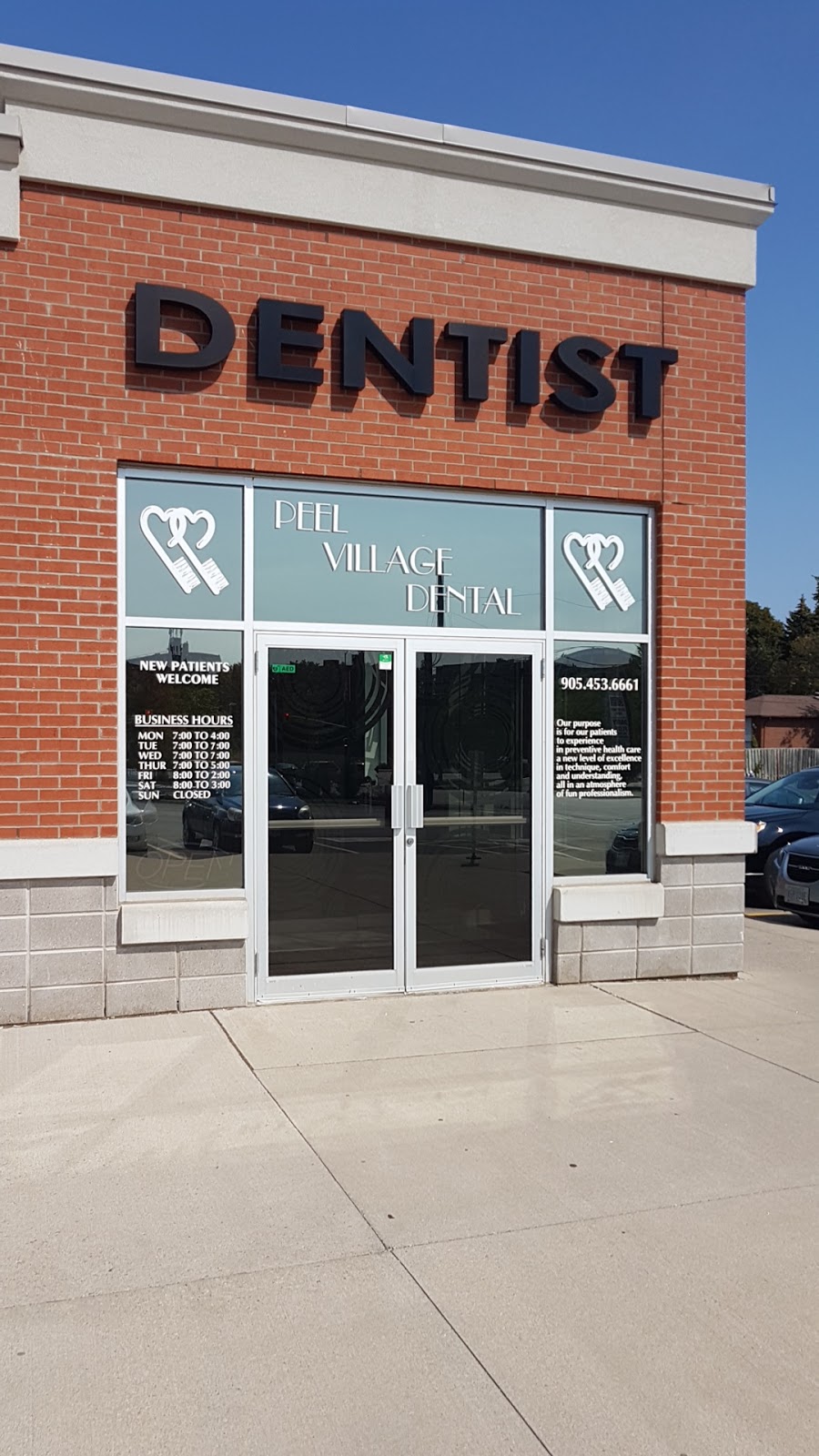 Peel Village Dental | 160 Main St S #1, Brampton, ON L6Y 1N2, Canada | Phone: (905) 453-6661