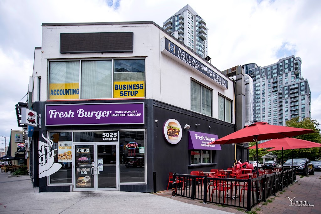 Fresh Burger Yonge | 5025 Yonge St, North York, ON M2N 5P2, Canada | Phone: (416) 901-9018