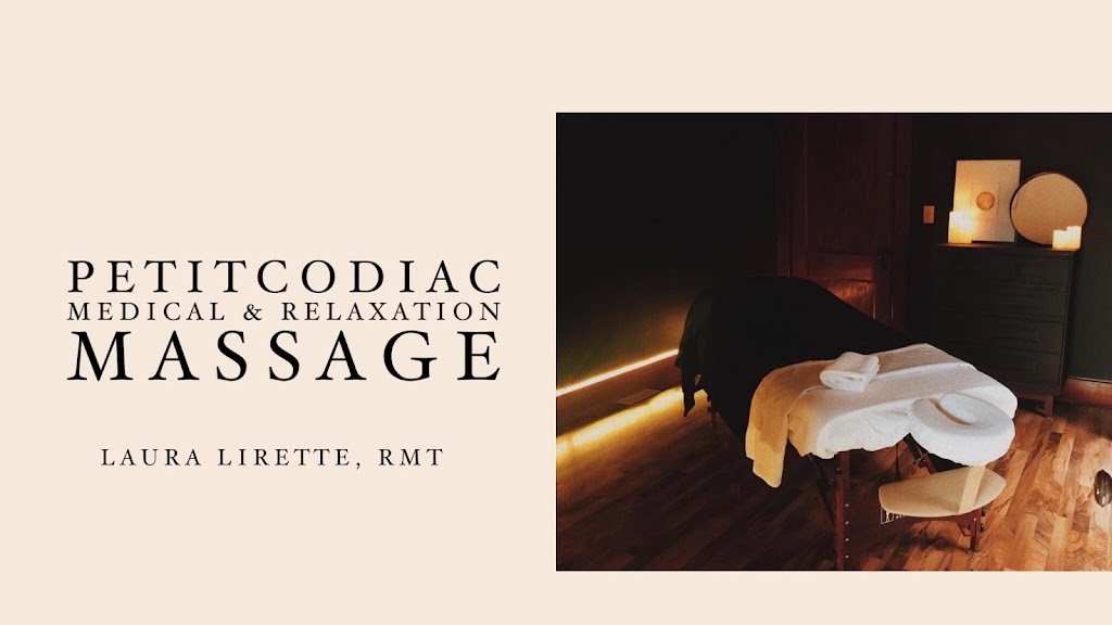 Petitcodiac Medical and Relaxation Massage | 2 Kay St, Petitcodiac, NB E4Z 4K6, Canada | Phone: (506) 233-9135