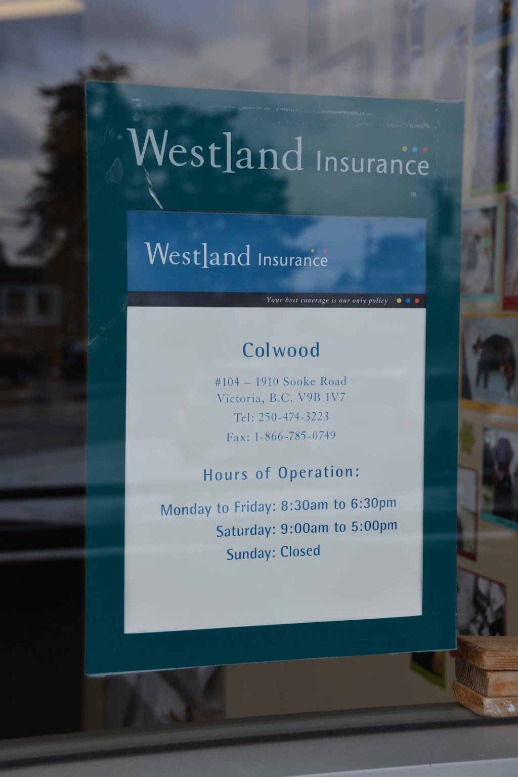 Westland Insurance | #104, 1910 Sooke Rd, Victoria, BC V9B 1V7, Canada | Phone: (250) 474-3223