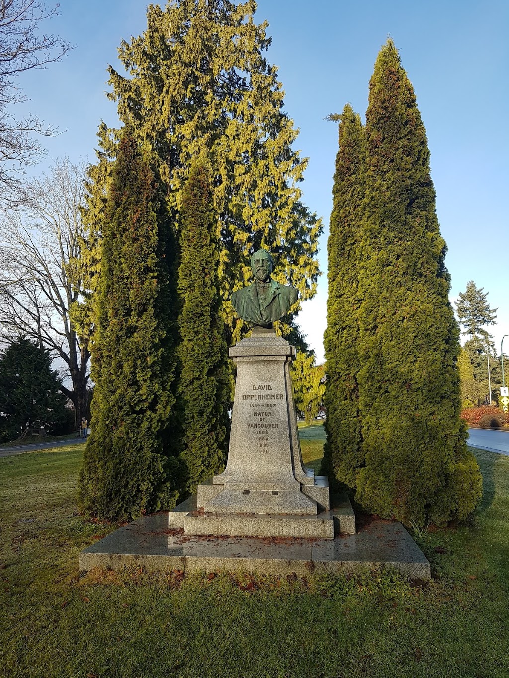 David Oppenheimer Statue | West End, Vancouver, BC V6G 3E2, Canada | Phone: (604) 873-7000