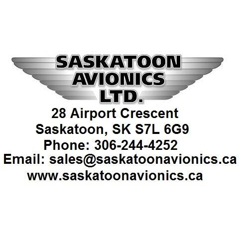 Saskatoon Avionics Ltd | 28 Airport Cres, Saskatoon, SK S7L 6G9, Canada | Phone: (306) 244-4252