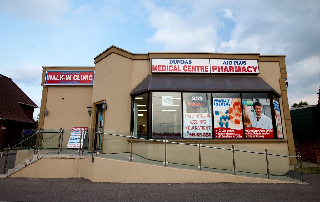 Aid Plus Pharmacy | 252 Dundas St E #1, Waterdown, ON L0R 2H6, Canada | Phone: (905) 689-8880