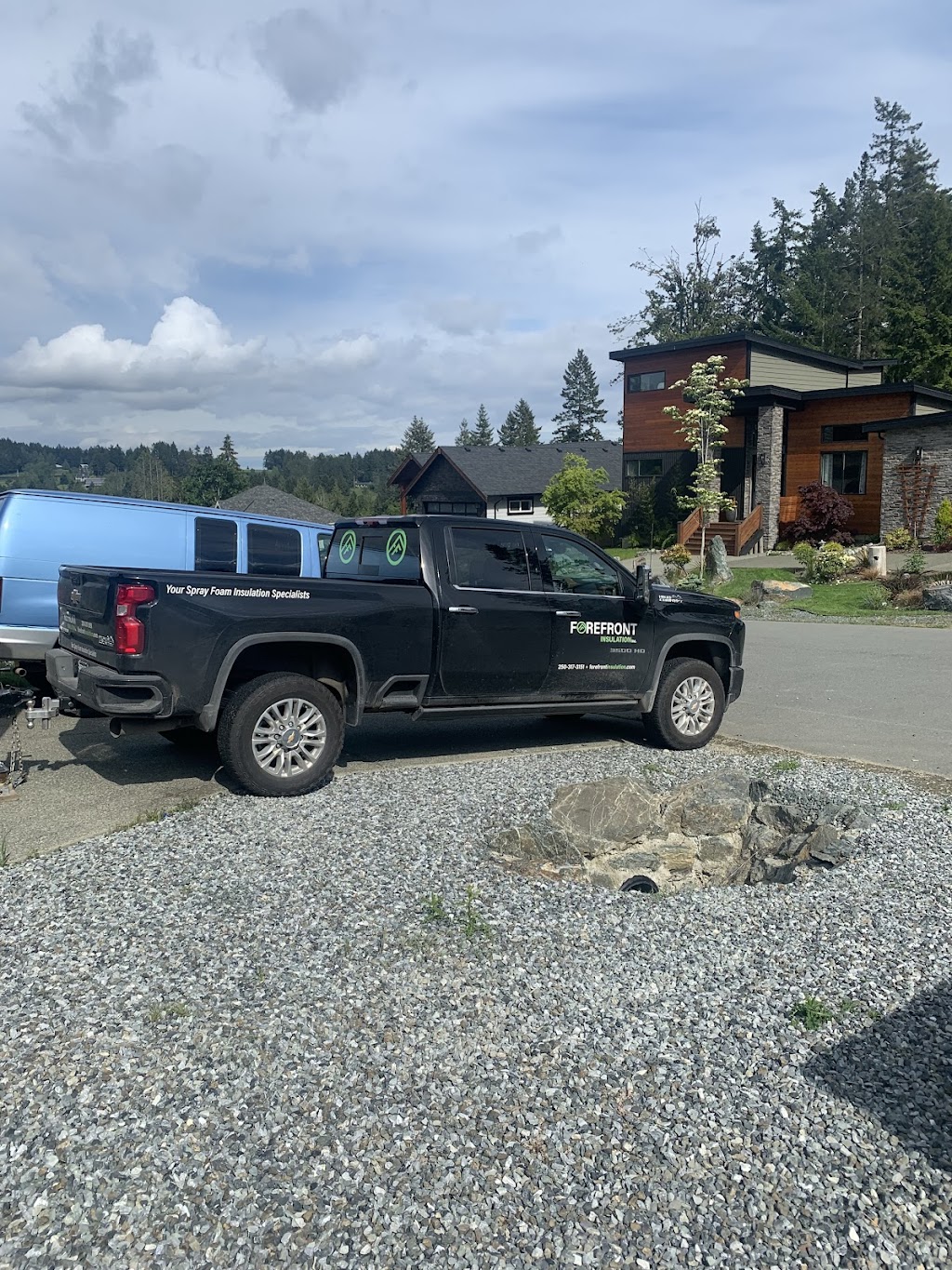 Forefront spray foam insulation Vancouver island | 880 Hayden Pl, Mill Bay, BC V0R 2P3, Canada | Phone: (250) 317-3151