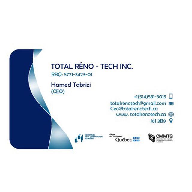 Total Réno-Tech Inc. | 112 Rue Marchand, Châteauguay, QC J6J 3B9, Canada | Phone: (514) 581-3015