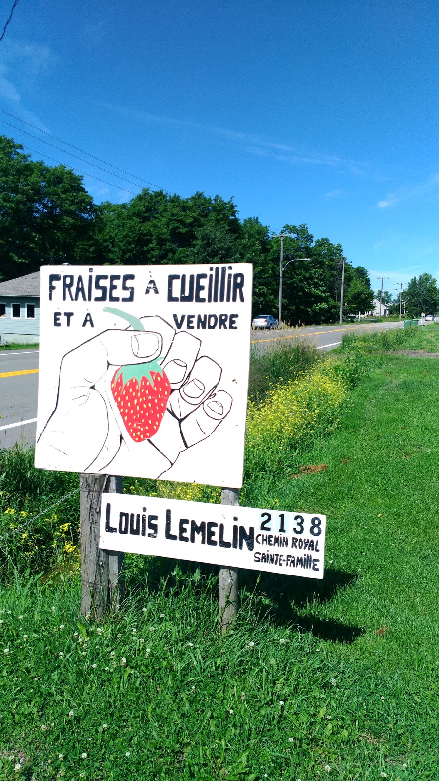 Ferme Louis Lemelin | 2138 Chemin Royal, Sainte-Famille, QC G0A 3P0, Canada