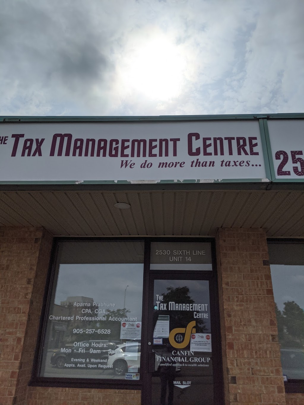 The Tax Management Centre | 2530 Sixth Line #14, Oakville, ON L6H 6W5, Canada | Phone: (905) 257-6528