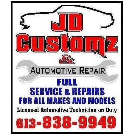 JD Customz and Auto Repair | 3512 McBean St, Richmond, ON K0A 2Z0, Canada | Phone: (613) 838-9949