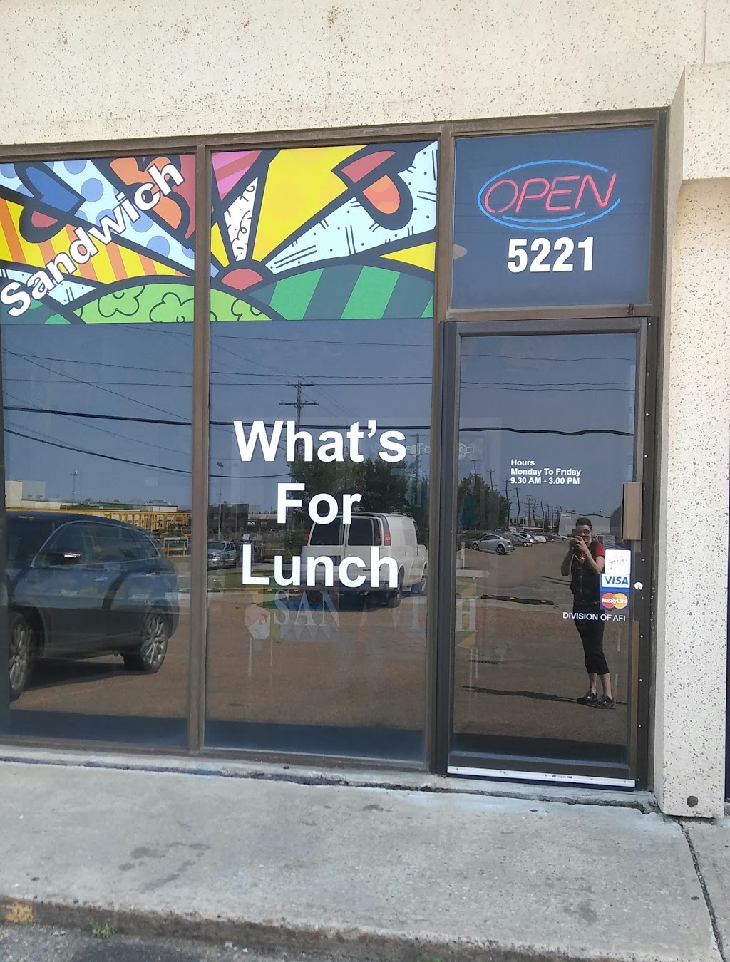 Whats For Lunch | 5221 87 St NW, Edmonton, AB T6E 5L5, Canada | Phone: (780) 499-9717