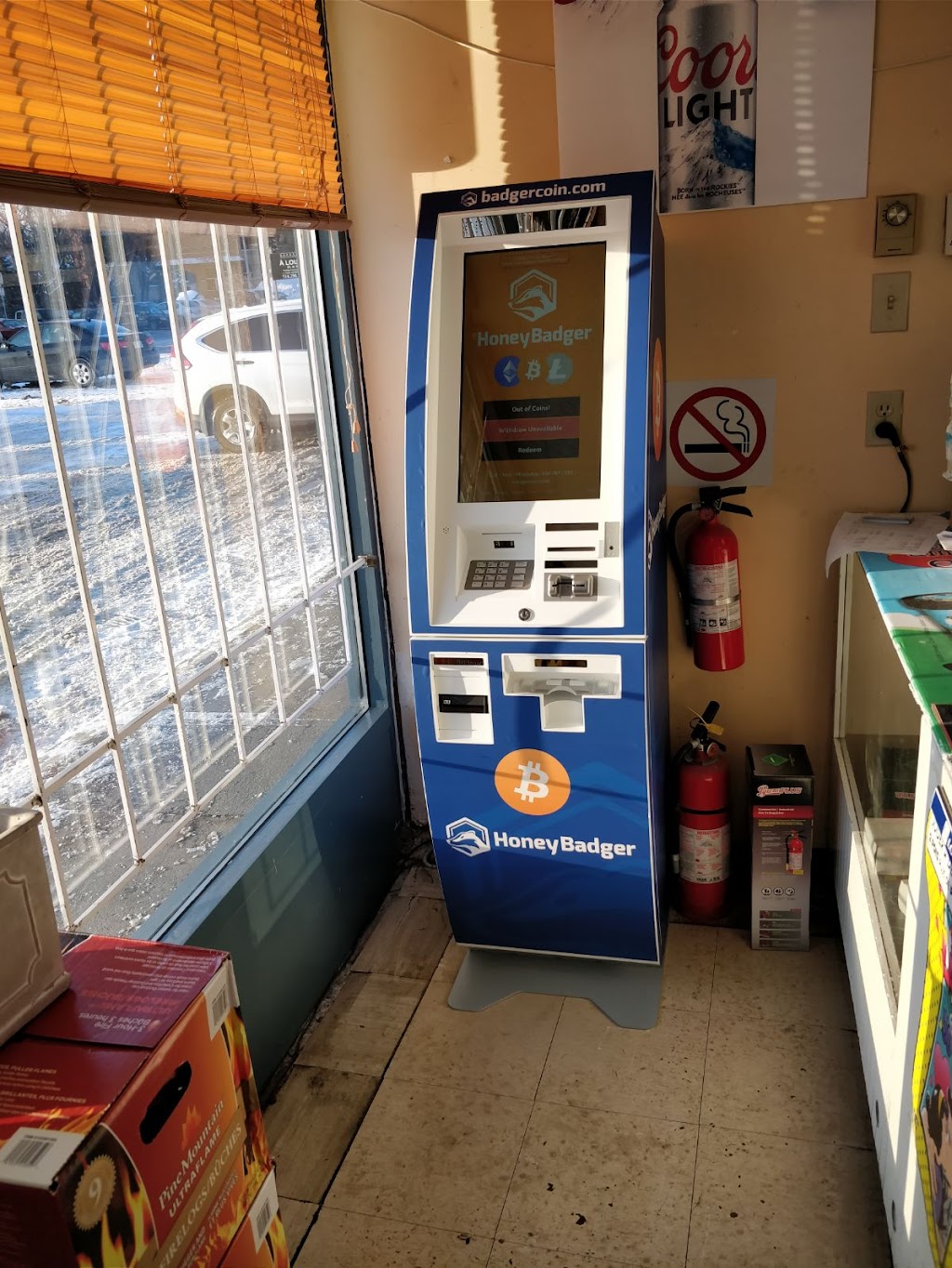 HoneyBadger Bitcoin ATM at Depanneur Pointe Claire | 89 Av. Ashgrove, Pointe-Claire, QC H9R 3N5, Canada | Phone: (855) 499-1149