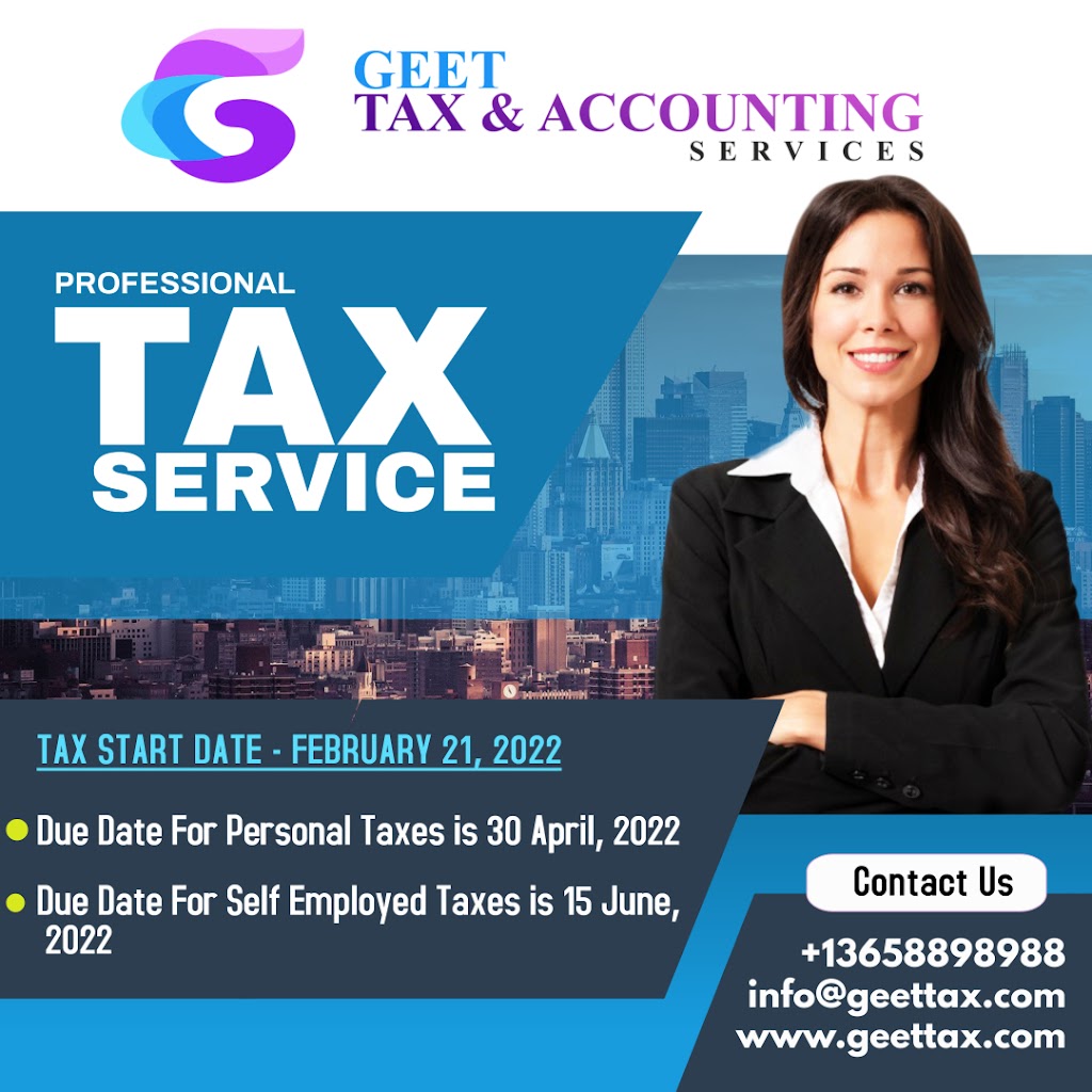 Geet Tax and Accounting Services | 173 Millen Rd, Stoney Creek, ON L8E 2G4, Canada | Phone: (365) 889-8988