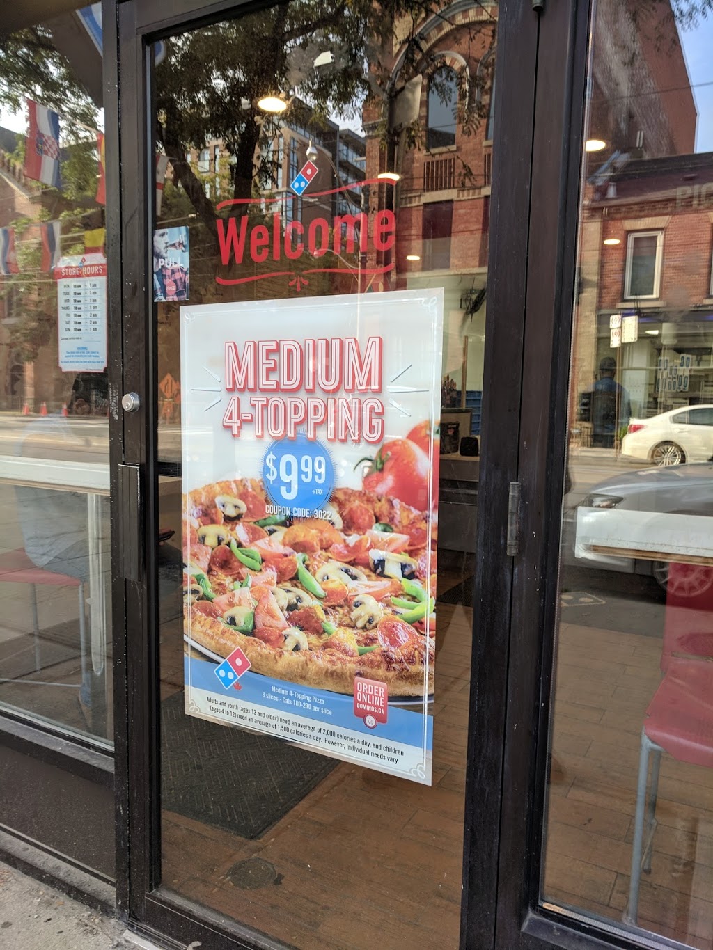 Dominos Pizza | 312 Queen St E, Toronto, ON M5A 1S8, Canada | Phone: (416) 366-3666