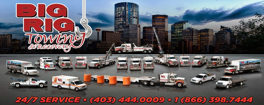 Big Rig Towing and Recovery | 9055 Innovation Ave SE, Calgary, AB T3S 0B5, Canada | Phone: (403) 444-0009