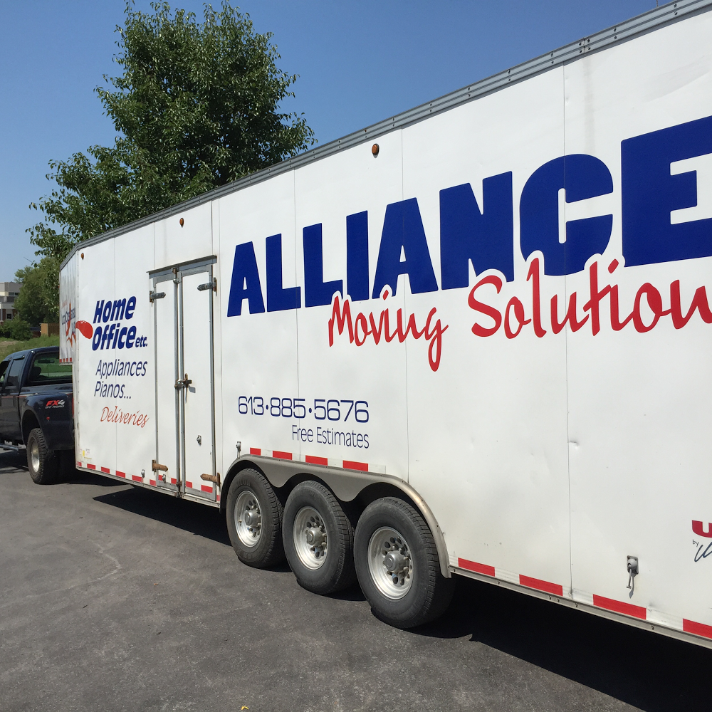 alliance moving services | 315 Bell Blvd, Belleville, ON K8P 2H3, Canada | Phone: (613) 242-9401