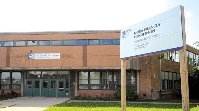 Nora Frances Henderson Secondary School | 75 Palmer Rd, Hamilton, ON L8T 3G1, Canada | Phone: (905) 389-2234