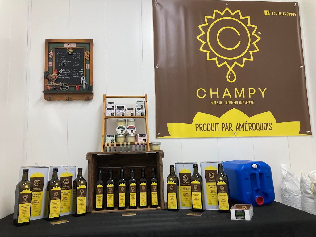 Huiles Champy produit par Améroquois inc. | 50 Chem. de Béthanie, Sainte-Christine, QC J0H 1H0, Canada | Phone: (819) 479-4788