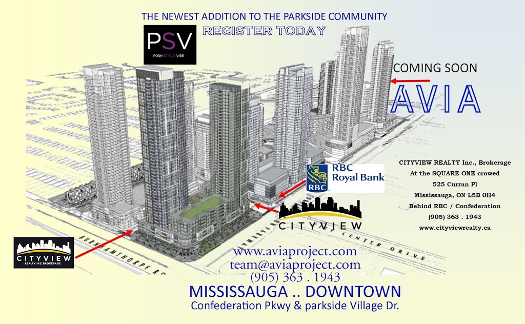 AVIA CONDOS | 4175 Confederation Pkwy, Mississauga, ON L5B 0C6, Canada | Phone: (416) 669-0220