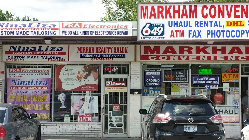 Mirror Beauty Salon | 274 Markham Rd, Scarborough, ON M1J 3C5, Canada | Phone: (647) 748-8802