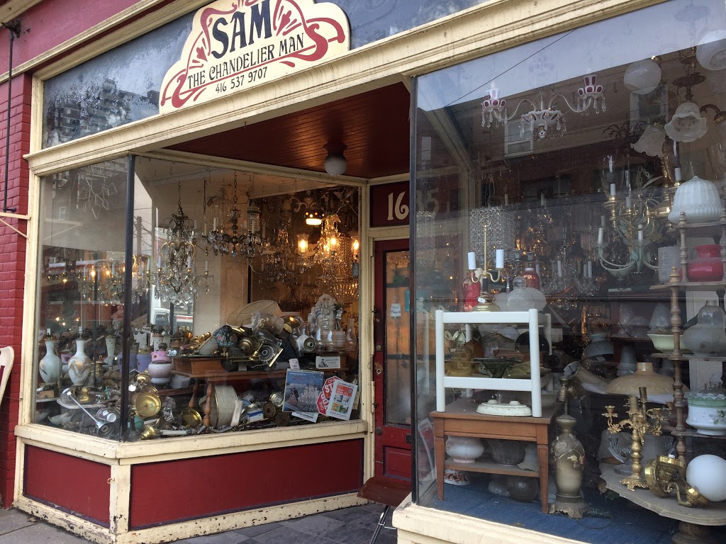 Sam The Chandelier Man | 1633 Queen St W, Toronto, ON M6R 1A9, Canada | Phone: (416) 537-9707