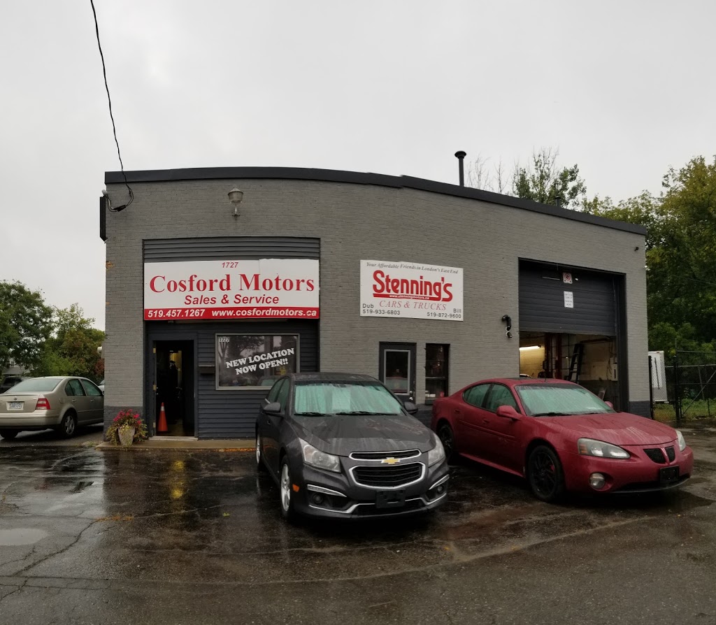 Stenning Motors | 1727 Trafalgar St, London, ON N5W 1X4, Canada | Phone: (519) 933-6803