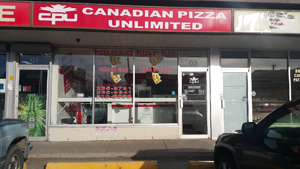 Canadian pizza unlimited Bridgeland | 630 1 Ave NE #3, Calgary, AB T2E 0B6, Canada | Phone: (403) 265-9791