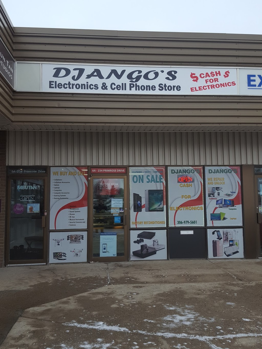 Djangos cash for electronics | 234 Primrose Dr #6A, Saskatoon, SK S7K 6Y6, Canada | Phone: (306) 979-5601