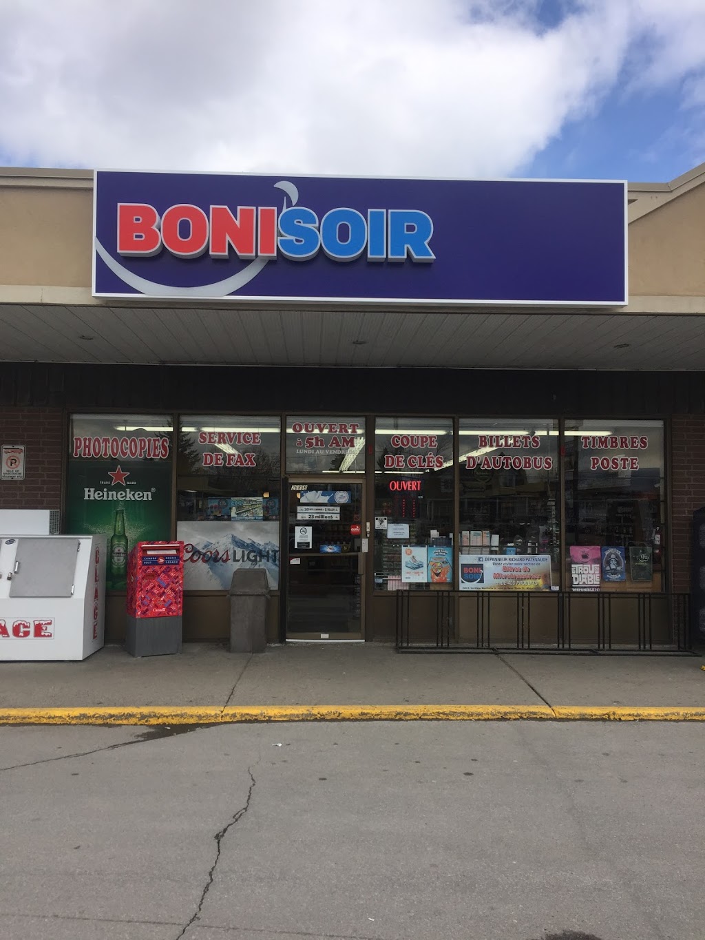 Boni-Soir - Dépanneur R. Patenaude | 2685-B Chemin Ste Marie, Mascouche, QC J7K 1M8, Canada | Phone: (450) 474-2415