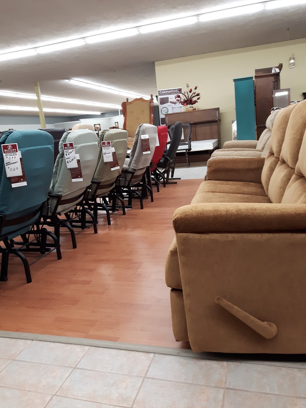 Renauds Furniture Ltd | 4327 NB-115, Saint-Antoine, NB E4V 2Z4, Canada | Phone: (506) 525-2493