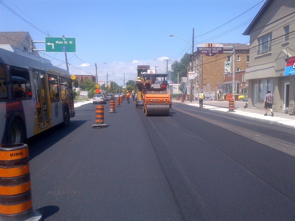 King Paving & Construction Company | 1077 Howard Rd, Burlington, ON L7R 3X5, Canada | Phone: (905) 639-0400