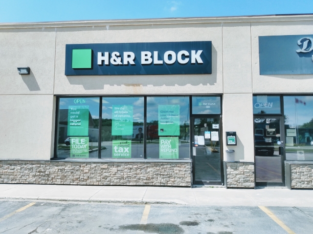 H&R Block | 640 10th St W, Owen Sound, ON N4K 3R9, Canada | Phone: (519) 376-8641