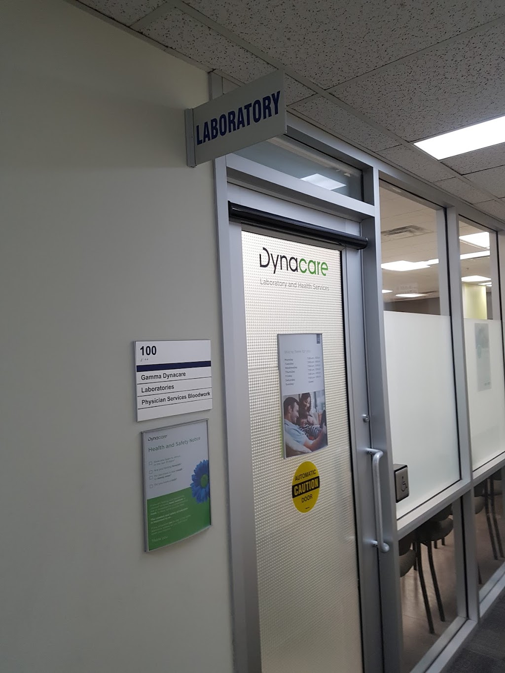 Dynacare Laboratory and Health Services Centre | 849 Upper Wentworth St #100, Hamilton, ON L9A 5H4, Canada | Phone: (905) 389-3122