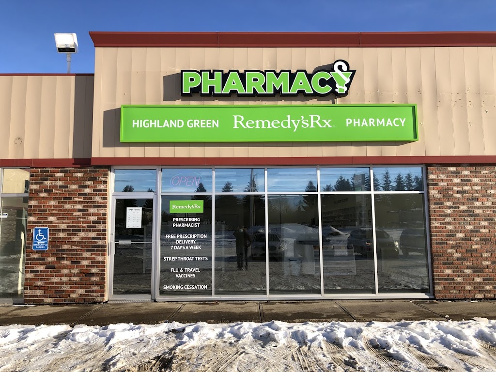 Highland Green Remedys Rx Pharmacy | 88 Howarth St Unit#3, Red Deer, AB T4N 6V9, Canada | Phone: (403) 986-5531