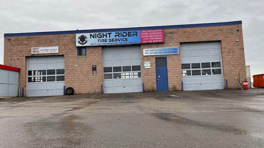 Night Rider Tire Service | 14445 Hwy 50, Caledon, ON L7E 3H6, Canada | Phone: (647) 865-1386