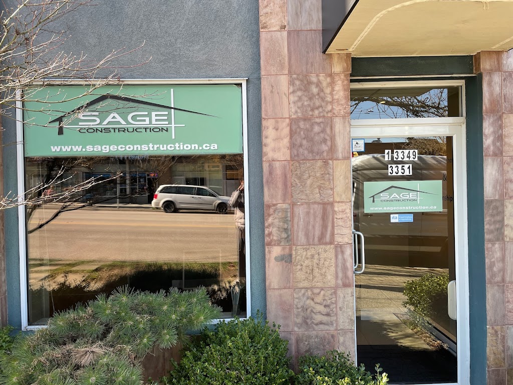 Sage Construction Ltd | 3349 Dunbar St, Vancouver, BC V6S 2B9, Canada | Phone: (604) 569-2692