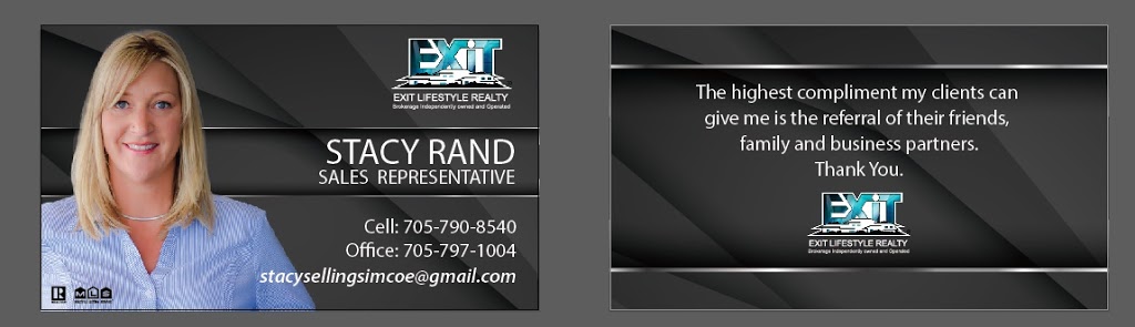 Stacy Rand - Real Estate Agent with EXIT Lifestyle Realty Broker | 5-1004B, Carson Rd, Barrie, ON L9X 0T1, Canada | Phone: (705) 790-8540