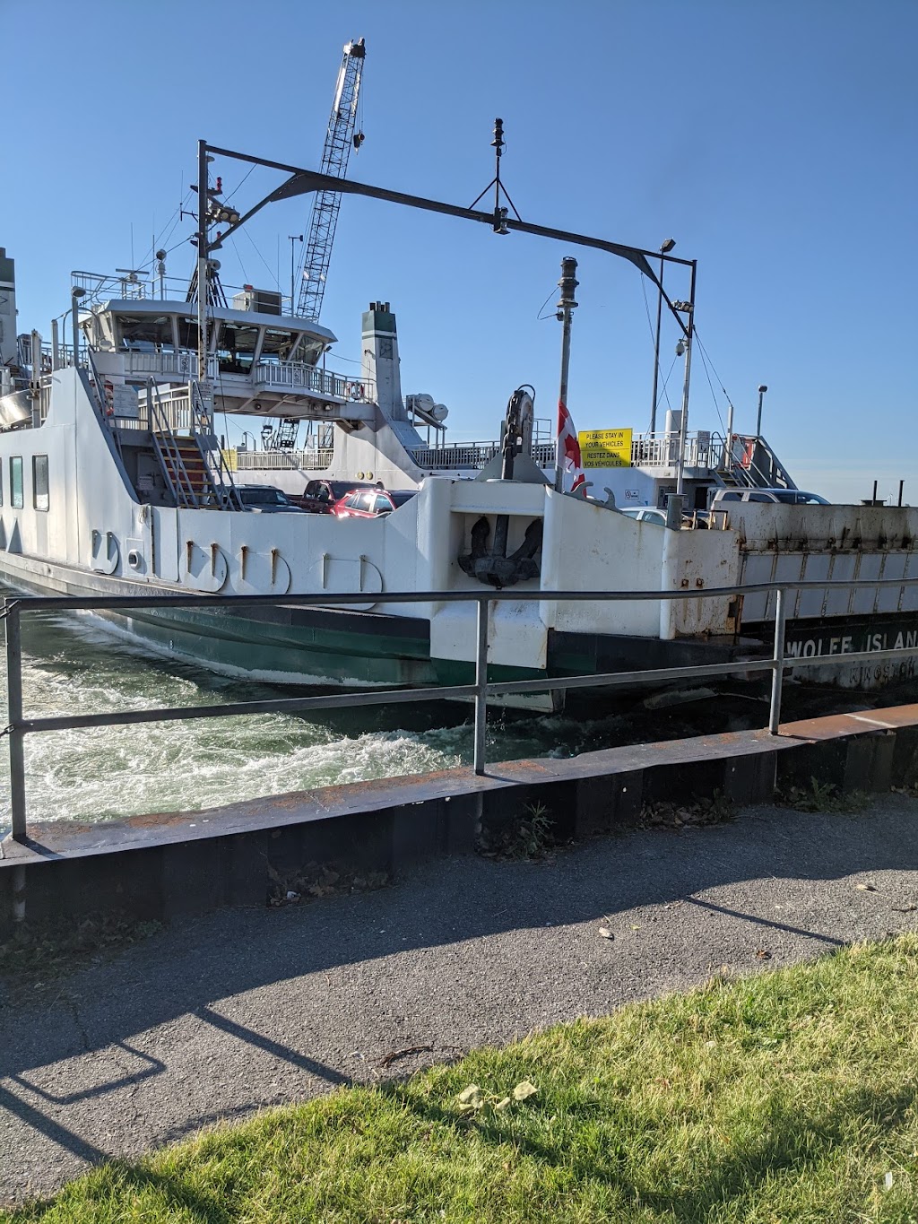 Kingston - Wolfe Island Ferry | St Lawrence River, Kingston, ON K7K, Canada | Phone: (647) 333-8333