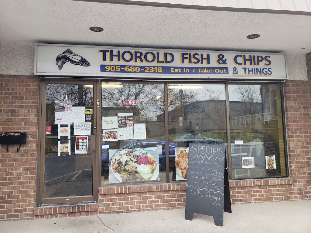 Thorold Fish and Chips | 46 Front St N, Thorold, ON L2V 1X5, Canada | Phone: (905) 680-2318