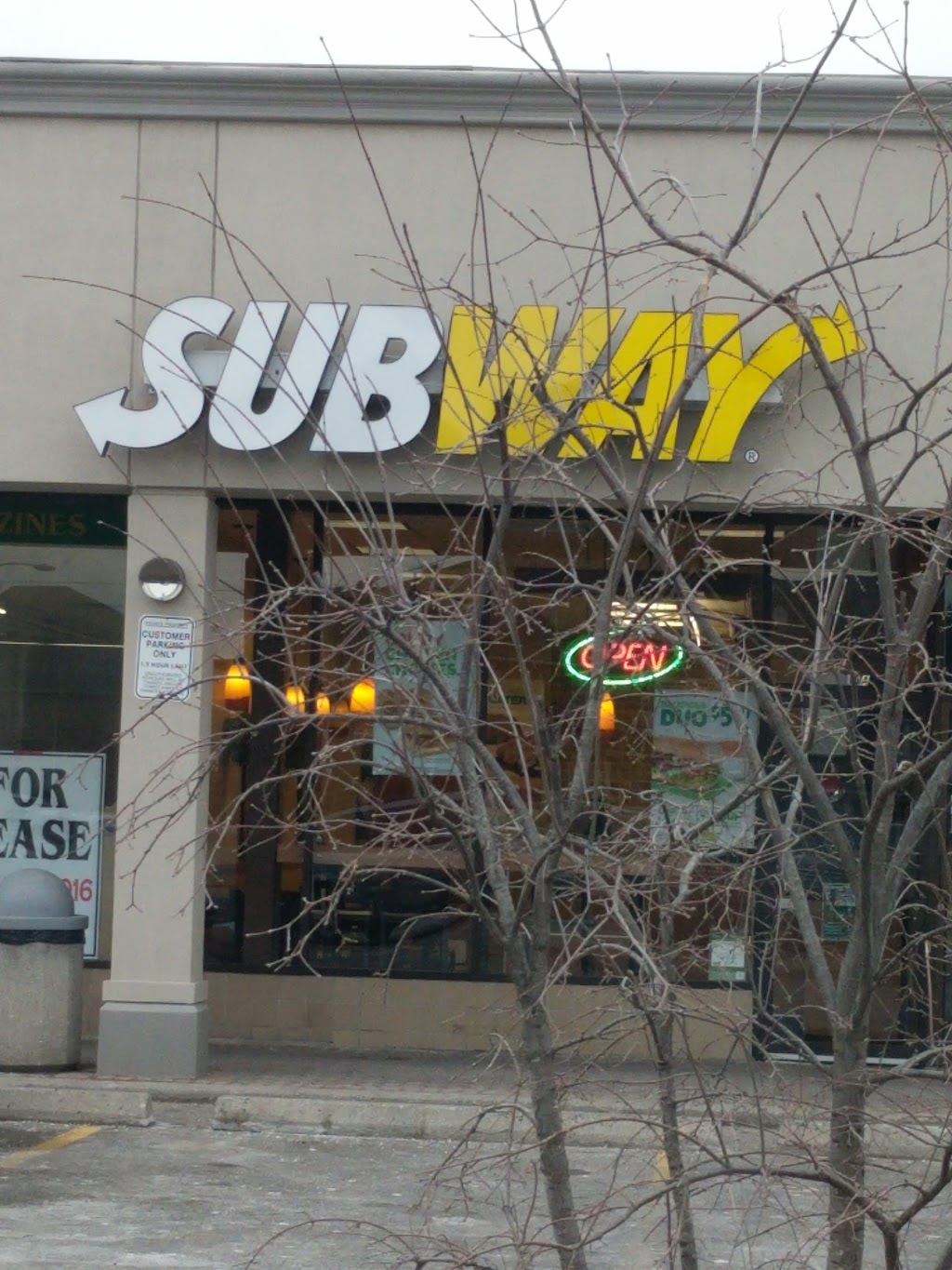 Subway | 10610 Bayview Ave, Richmond Hill, ON L4C 0M9, Canada | Phone: (905) 237-6077