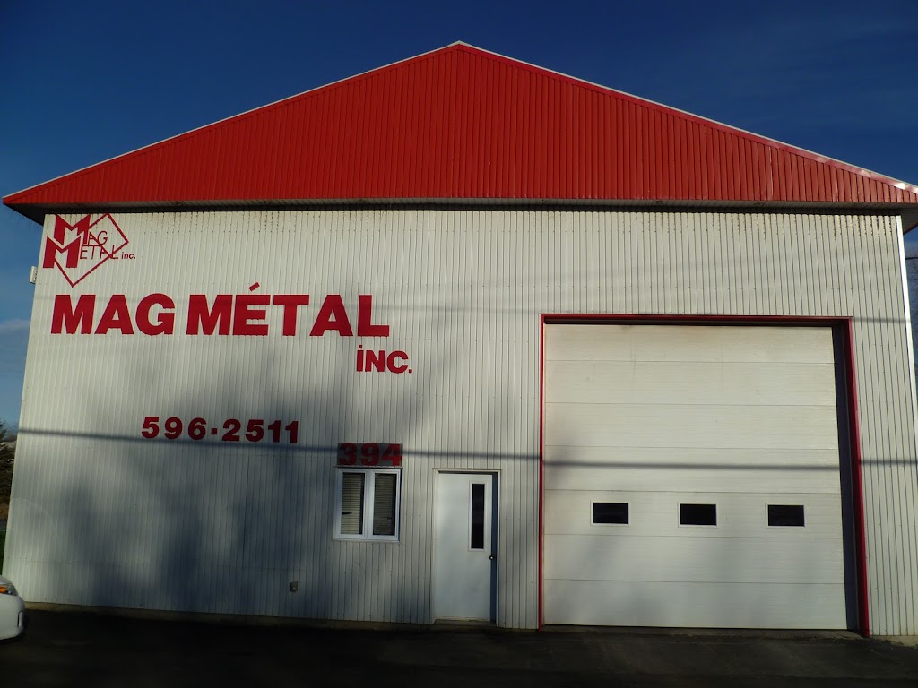 Mag Métal | 394 Rang des Chutes, Saint-Patrice-de-Beaurivage, QC G0S 1B0, Canada | Phone: (418) 596-2511