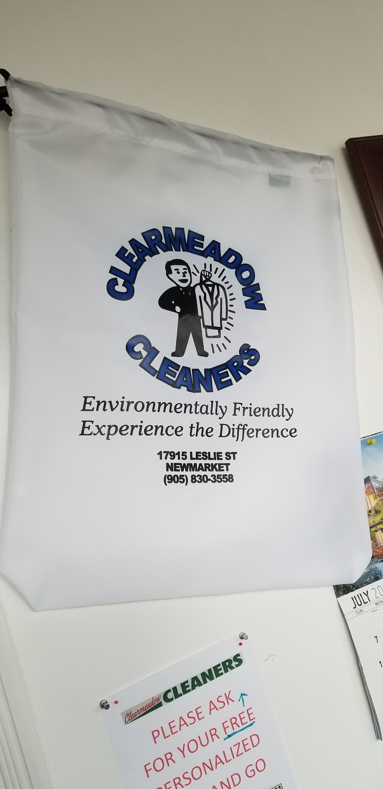 Clearmeadow Cleaners | 17915 Leslie St #20, Newmarket, ON L3Y 3E3, Canada | Phone: (905) 830-3558