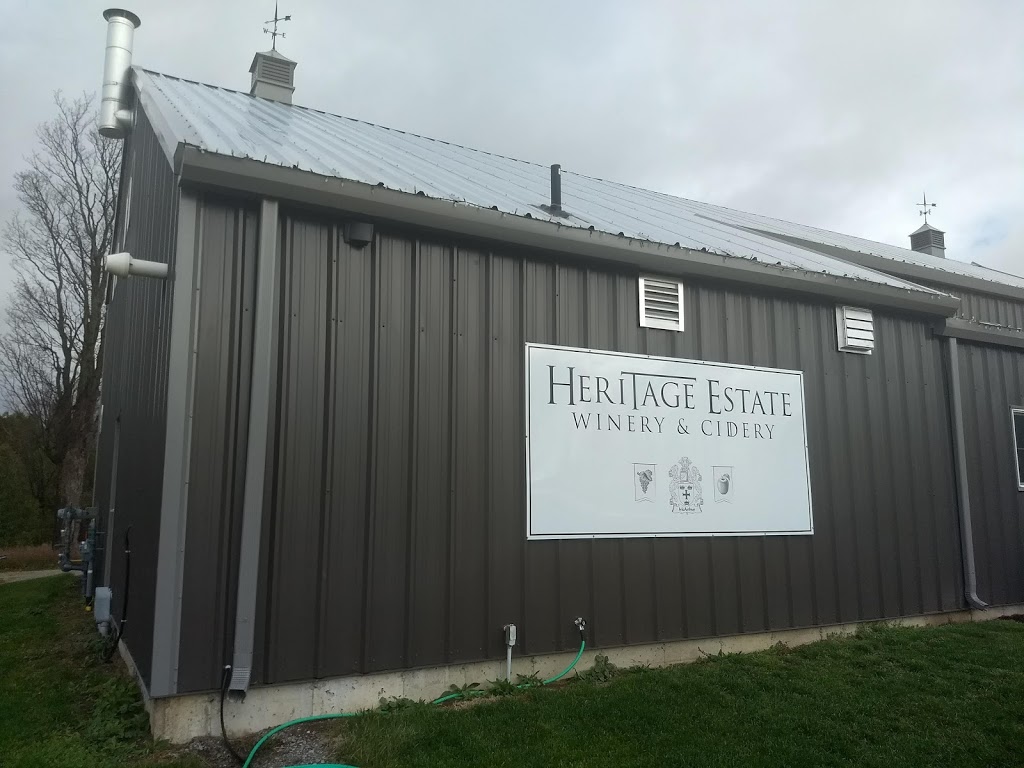 Heritage Estate Winery and Cidery | 421 Penetanguishene Rd, Barrie, ON L4M 0H1, Canada | Phone: (705) 797-1919