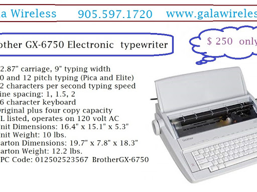 Gala Wireless | 2900 Steeles Ave E, Thornhill, ON L3T 4X1, Canada | Phone: (905) 597-1720