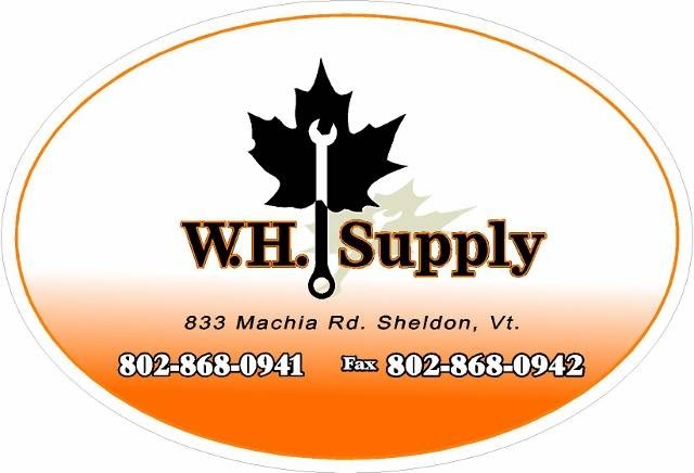 W H Supply | 833 Machia Rd, Sheldon, VT 05483, USA | Phone: (802) 868-0941