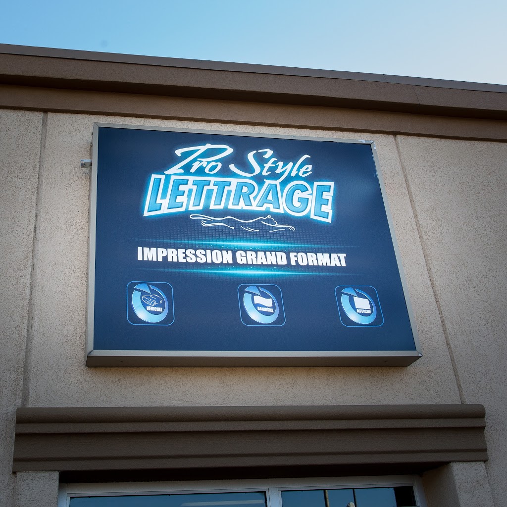 Lettrage Pro-Style | 600 Rue Marius-Fortier, Québec, QC G1C 0C7, Canada | Phone: (418) 661-0505