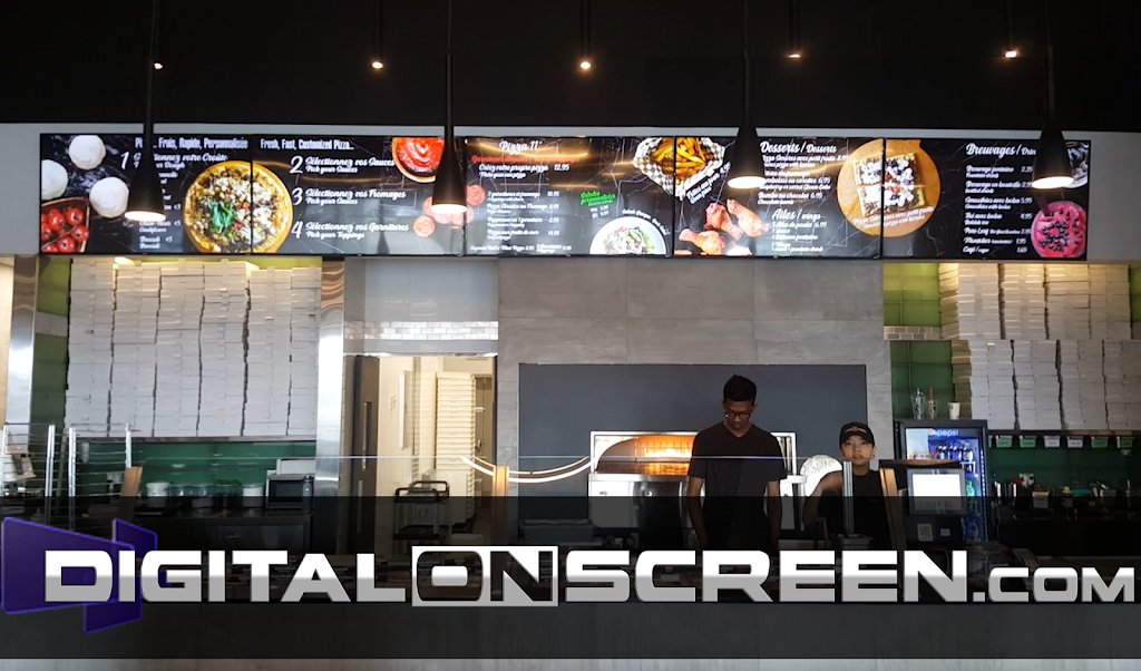 digitalONscreen - Digital Signage | 717 Av. Cartier, Boisbriand, QC J7G 1J1, Canada | Phone: (514) 435-3666